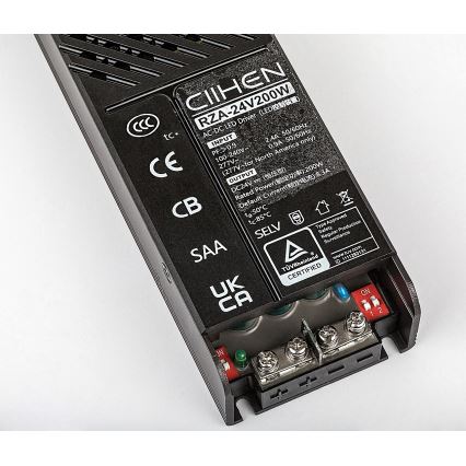 Rabalux - Zapustený napájací zdroj pre svietidlá v lištovom systéme 200W/230V