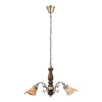 Rabalux 7093 - Luster na reťazi RUSTIC 3 3xE14/40W/230V Rabalux 7093 - Luster na reťazi RUSTIC 3 3xE14/40W/230V