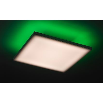 Rabalux - LED RGB Stmievateľné stropné svietidlo LED/18W/230V 3000-6500K 30x30 cm + diaľkové ovládanie