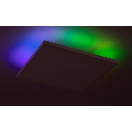 Rabalux - LED RGB Stmievateľné stropné svietidlo LED/18W/230V 3000-6500K 30x30 cm + diaľkové ovládanie