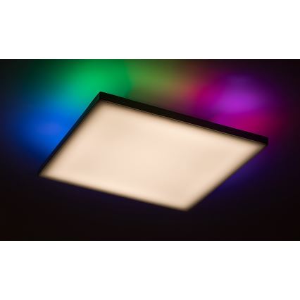 Rabalux - LED RGB Stmievateľné stropné svietidlo LED/18W/230V 3000-6500K 30x30 cm + diaľkové ovládanie