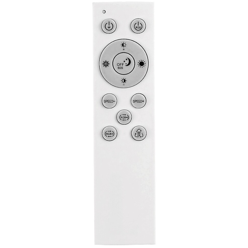 Rabalux - LED RGB Stmievateľné stropné svietidlo LED/18W/230V 3000-6500K 30x30 cm + diaľkové ovládanie