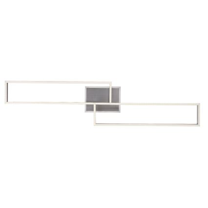 Rabalux - LED Stmievateľné stropné svietidlo LED/40W/230V 2700-6500K Wi-Fi Tuya matný chróm + diaľkové ovládanie 25x110 cm