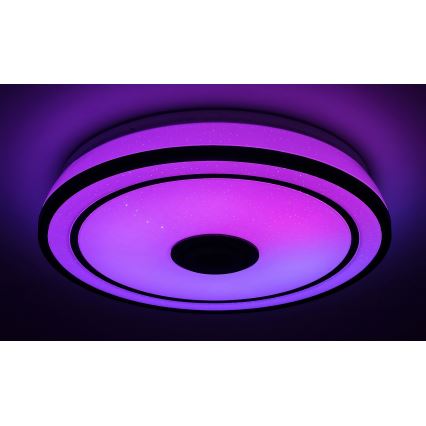 Rabalux - LED RGB Stmievateľné stropné svietidlo s reproduktorom LED/24W/230V 3000-6500K + diaľkové ovládanie