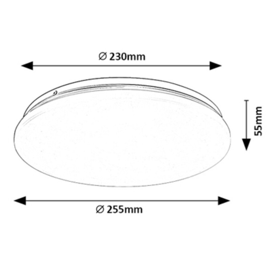 Rabalux - LED Stropné svietidlo LED/12W/230V 3000K 25 cm