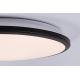Rabalux - LED Stropné svietidlo LED/24W/230V 3000K čierna 38 cm