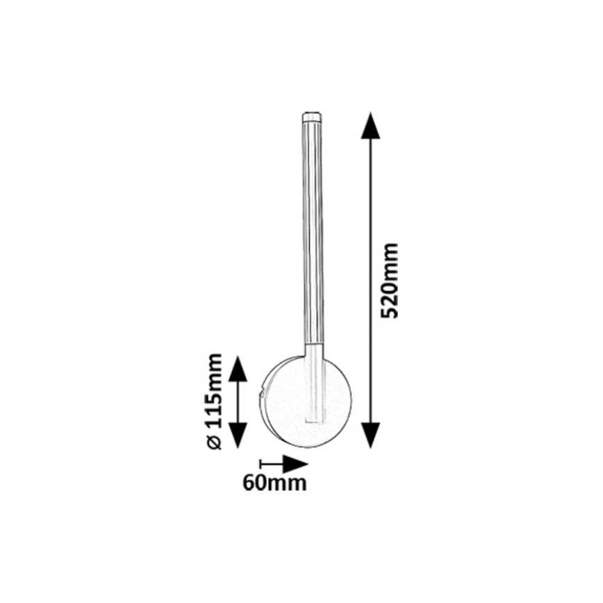 Rabalux - LED Nástenné svietidlo LED/6W/230V