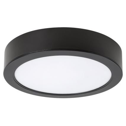 Rabalux - LED Stropné svietidlo LED/7W/230V 4000K pr. 12 cm čierna