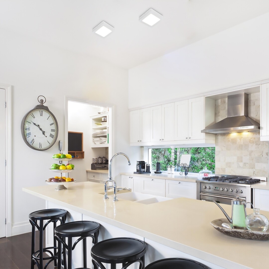 Rabalux - LED Stropné svietidlo LED/7W/230V 3000K 12x12 cm biela
