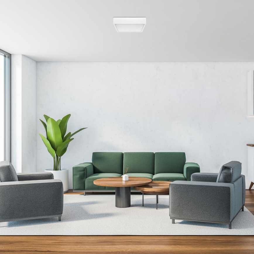 Rabalux - LED Stropné svietidlo LED/22W/230V 3000/4000/6000K 21x21 cm biela