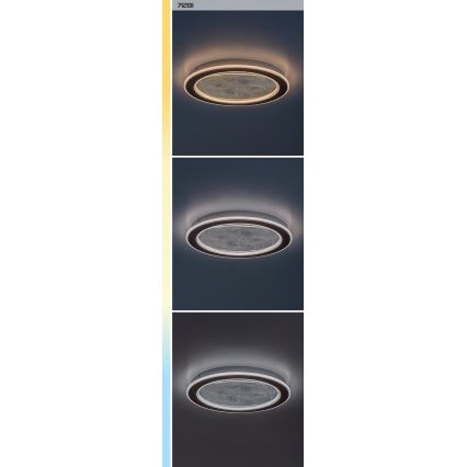 Rabalux - LED stmievateľné stropné svietidlo LED/24W/230V 3000-6500K pr. 40 cm + diaľkové ovládanie