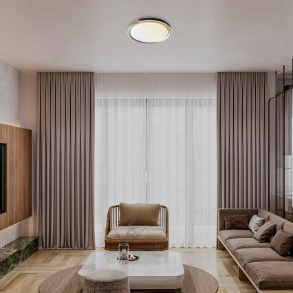 Rabalux - LED Stmievateľné stropné svietidlo LED/48W/230V 3000-6500K + diaľkové ovládanie