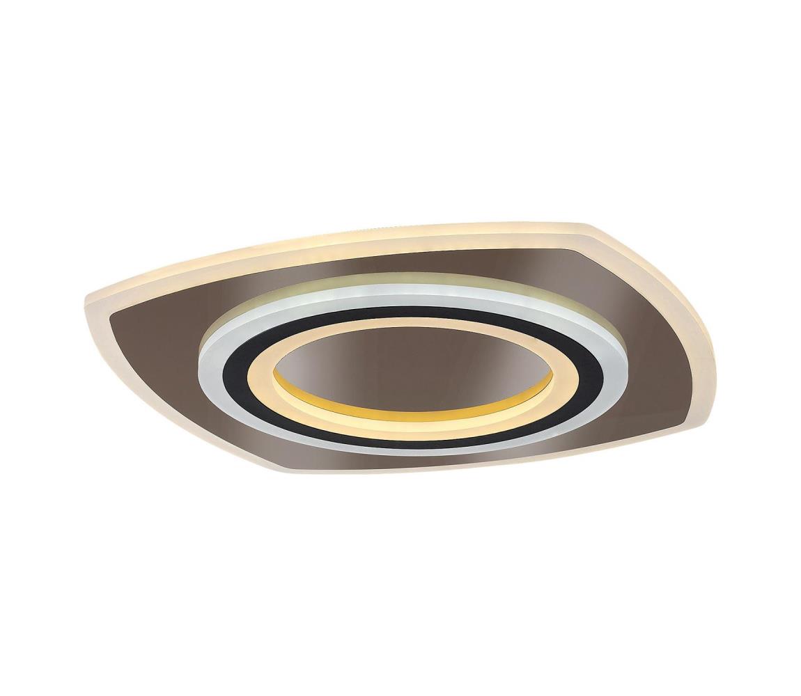 Rabalux Rabalux 71317-LED Stm. str. sviet. TANELI 60W/230V 3000/4000/6000K chróm/černá+DO