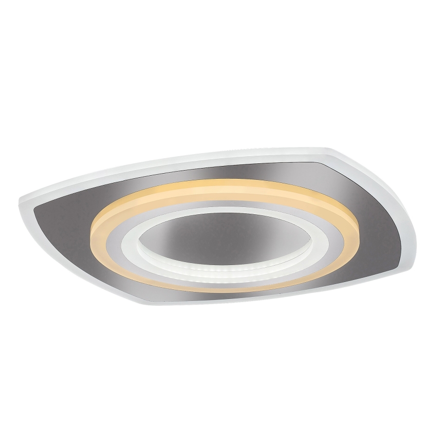 Rabalux - LED Stmievateľné stropné svietidlo LED/60W/230V 3000/4000/6000K matný chróm + diaľkové ovládanie