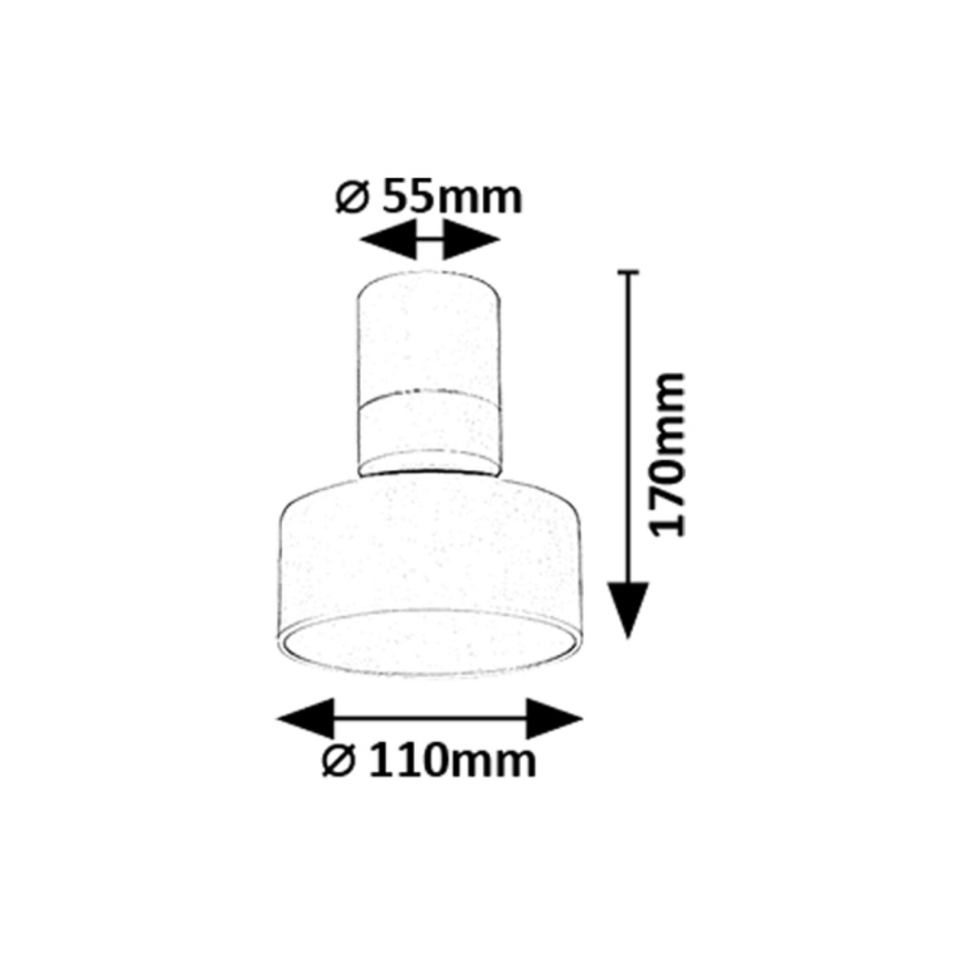 Rabalux - LED Stropné svietidlo LED/10W/230V 3000K biela