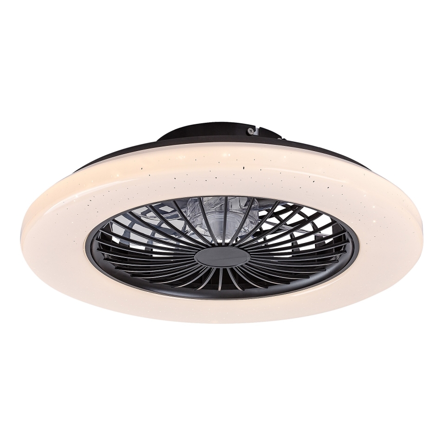 Rabalux - LED Stmievateľné stropné svietidlo s ventilátorom LED/48W/230V 3000-6500K + diaľkové ovládanie