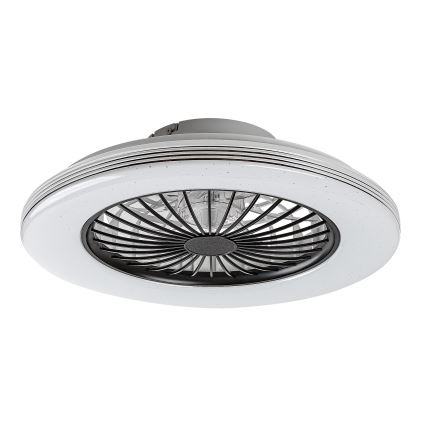 Rabalux - LED Stmievateľné stropné svietidlo s ventilátorom LED/48W/230V 3000-6500K + diaľkové ovládanie