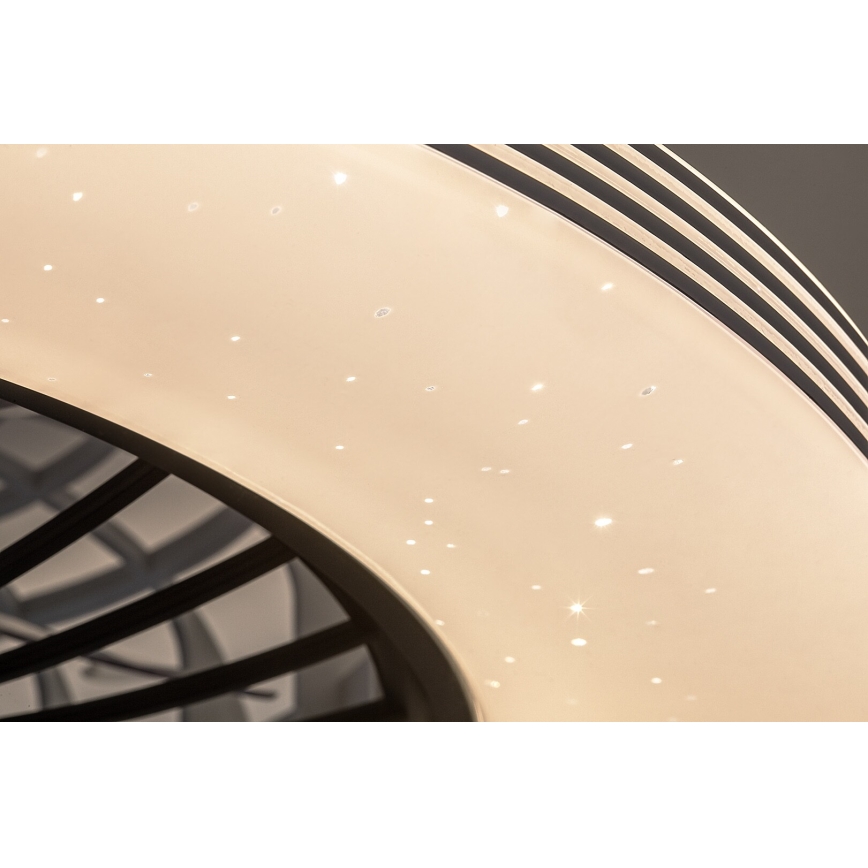 Rabalux - LED Stmievateľné stropné svietidlo s ventilátorom LED/48W/230V 3000-6500K + diaľkové ovládanie