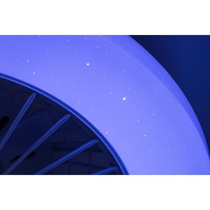 Rabalux - LED RGB Stmievateľné stropné svietidlo s ventilátorom LED/48W/230V 3000-6500K + diaľkové ovládanie
