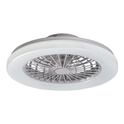 Rabalux - LED RGB Stmievateľné stropné svietidlo s ventilátorom LED/48W/230V 3000-6500K + diaľkové ovládanie