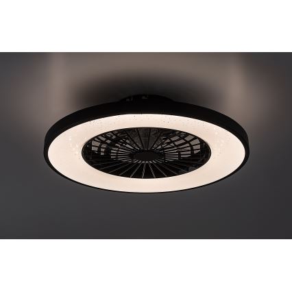 Rabalux - LED Stmievateľné stropné svietidlo s ventilátorom LED/72W/230V 3000-6500K + diaľkové ovládanie