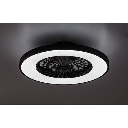 Rabalux - LED Stmievateľné stropné svietidlo s ventilátorom LED/72W/230V 3000-6500K + diaľkové ovládanie