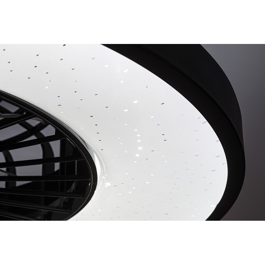 Rabalux - LED Stmievateľné stropné svietidlo s ventilátorom LED/72W/230V 3000-6500K + diaľkové ovládanie