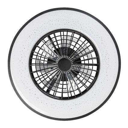 Rabalux - LED Stmievateľné stropné svietidlo s ventilátorom LED/72W/230V 3000-6500K + diaľkové ovládanie