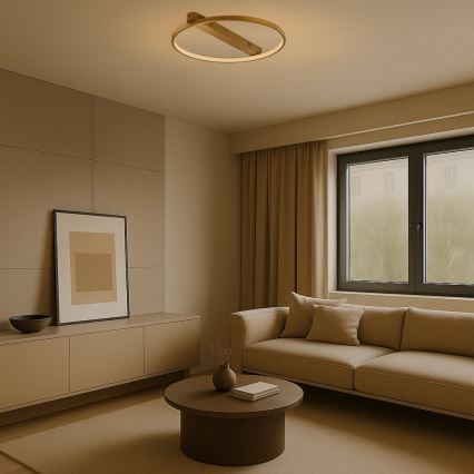 Rabalux - LED stropné svietidlo LED/45W/230V 3000K 50x55 cm zlatá