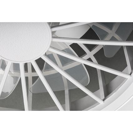 Rabalux - LED stmievateľné stropné svietidlo s ventilátorom LED/24W/230V 3000-6500K + diaľkové ovládanie