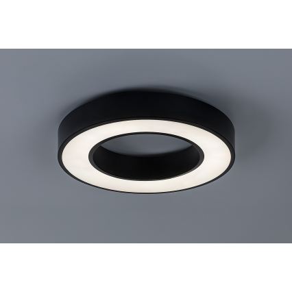 Rabalux - LED stropné svietidlo LED/24W/230V 3000/4000/6500K pr. 40 cm čierne