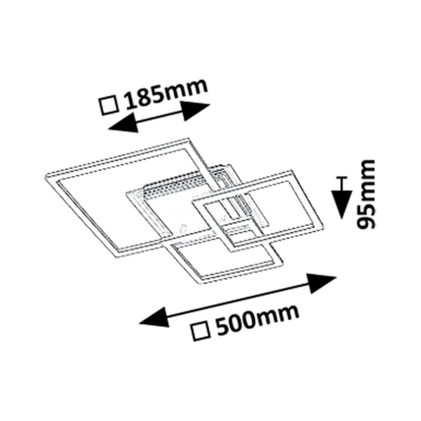 Rabalux - LED Stropné svietidlo LED/40W/230V 3000K