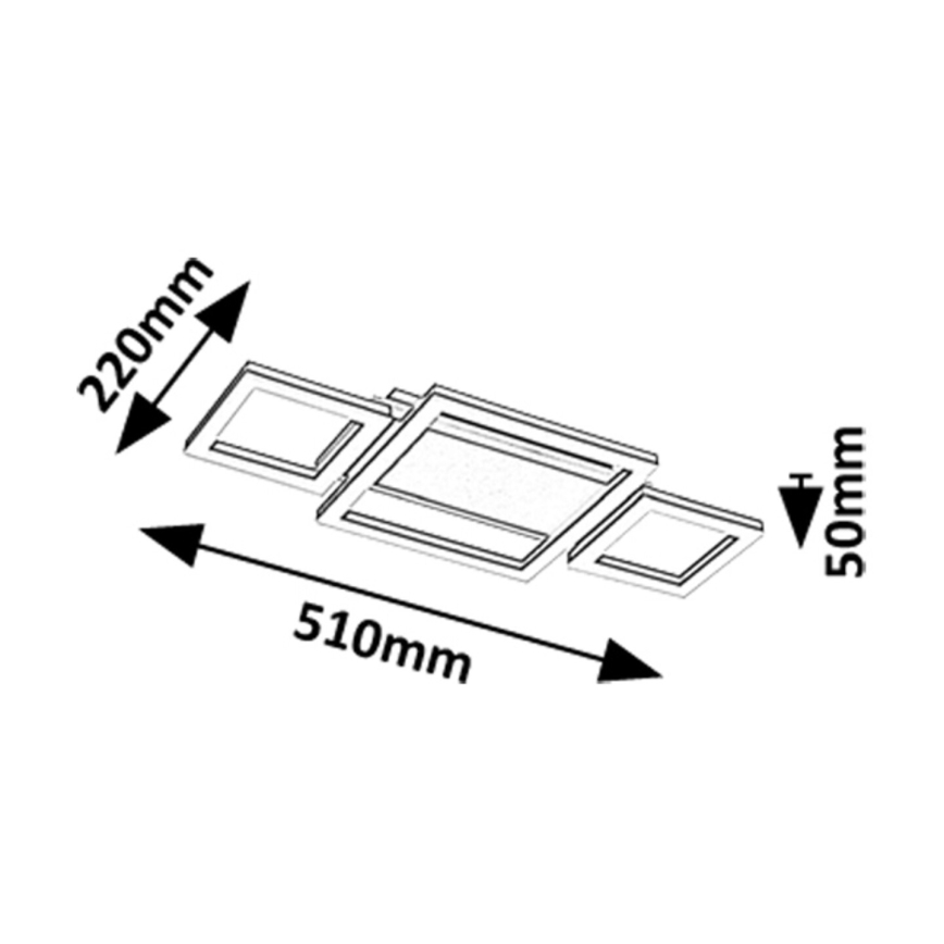 Rabalux - LED Stropné svietidlo LED/24W/230V 4000K