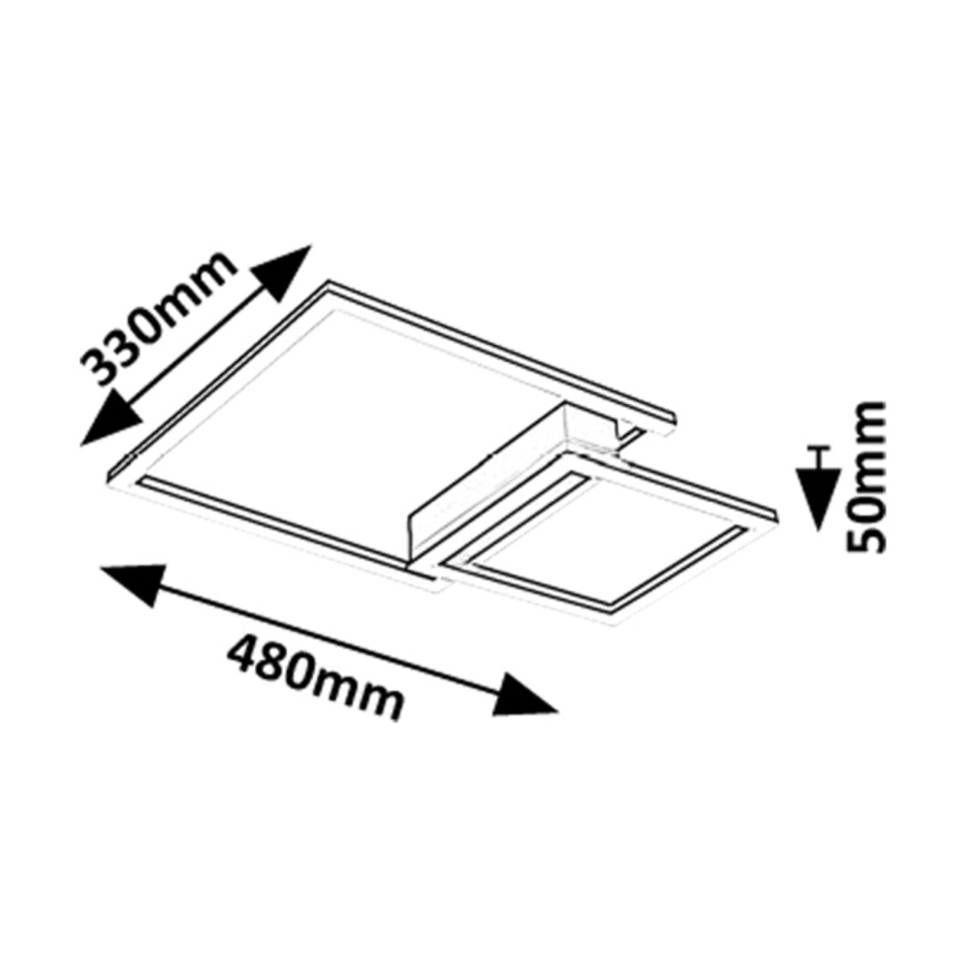 Rabalux - LED Stropné svietidlo LED/24W/230V 3000K