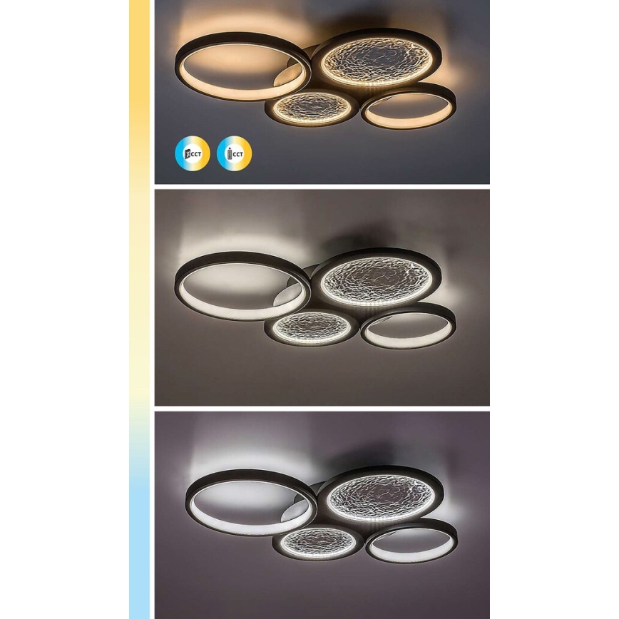 Rabalux - LED Stmievateľné stropné svietidlo LED/40W/230V 3000-6500K + diaľkové ovládanie