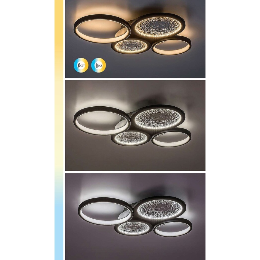 Rabalux - LED Stmievateľné stropné svietidlo LED/40W/230V 3000-6500K + diaľkové ovládanie