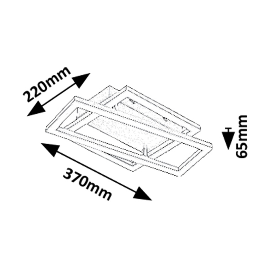 Rabalux - LED Stropné svietidlo LED/24W/230V 3000K