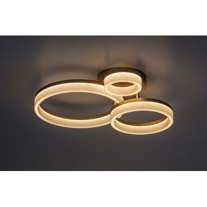 Rabalux - LED Stropné svietidlo LED/24W/230V 3000/4000/6500K zlatá