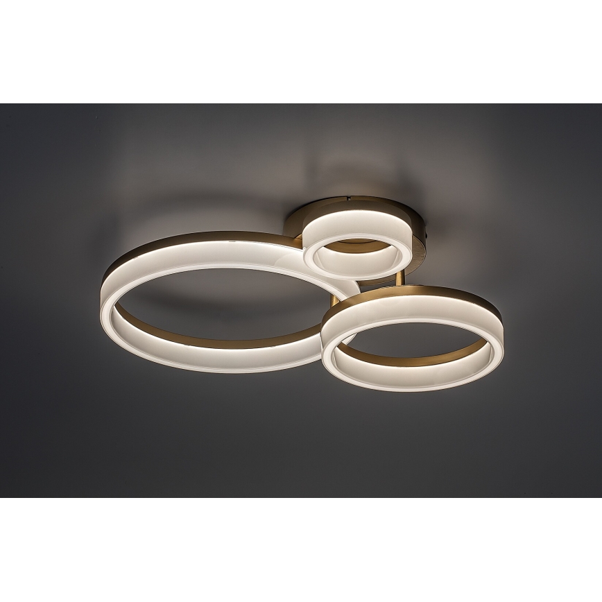 Rabalux - LED Stropné svietidlo LED/24W/230V 3000/4000/6500K zlatá