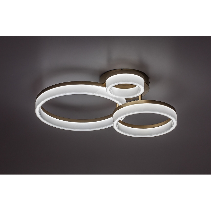 Rabalux - LED Stropné svietidlo LED/24W/230V 3000/4000/6500K zlatá