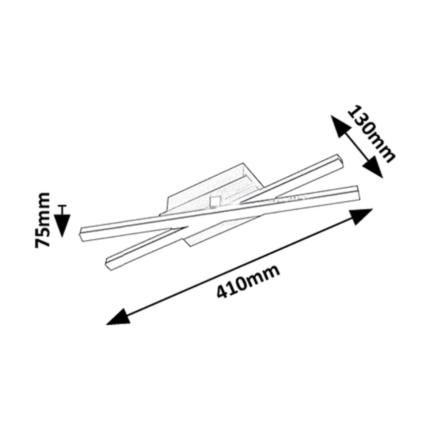 Rabalux - LED Stropné svietidlo LED/16W/230V 4000K