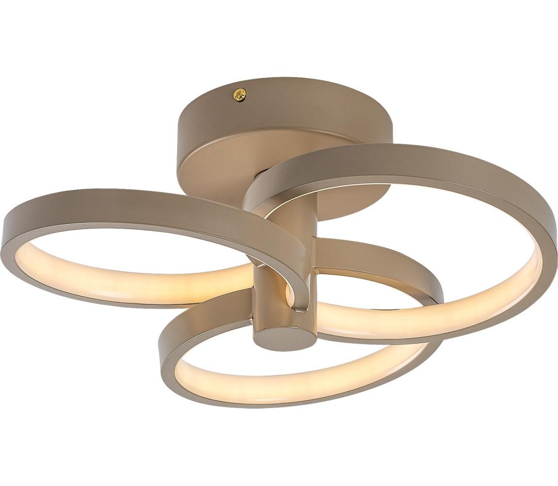 Rabalux 71400-LED stmievateľné stropné svietidlo ISIDORA 32W/230V 3000-6500K priemer 31 cm béžové + diaľkové ovládanie 71400