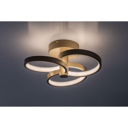 Rabalux - LED stmievateľné stropné svietidlo LED/32W/230V 3000-6500K pr. 31 cm béžové + diaľkové ovládanie