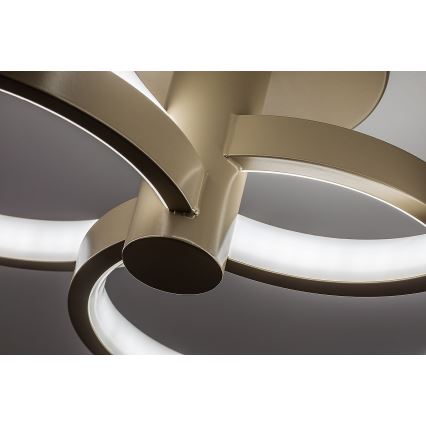 Rabalux - LED stmievateľné stropné svietidlo LED/32W/230V 3000-6500K pr. 31 cm béžové + diaľkové ovládanie