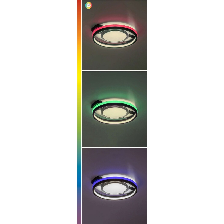 Rabalux - LED RGB Stmievateľné stropné svietidlo LED/40W/230V 3000-6500K + diaľkové ovládanie