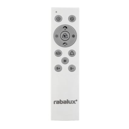 Rabalux - LED RGB Stmievateľné stropné svietidlo LED/40W/230V 3000-6500K + diaľkové ovládanie