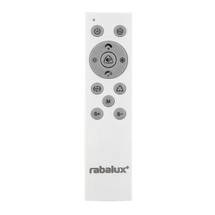 Rabalux - LED RGB Stmievateľné stropné svietidlo LED/22W/230V 3000-6500K + diaľkové ovládanie