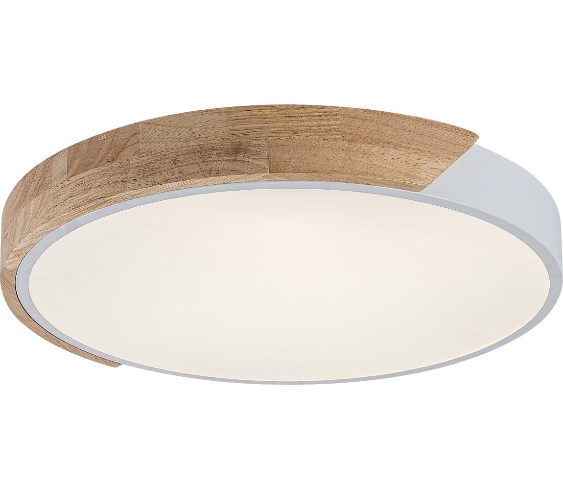 Rabalux 71417 - LED stropné svietidlo MAPLE2 LED/24W/230V 3000K biela/dub pr. 41 cm 71417