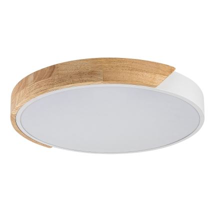 Rabalux - LED Stropné svietidlo LED/24W/230V 3000K biela/dub pr. 61 cm
