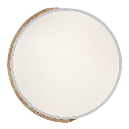 Rabalux - LED stropné svietidlo LED/40W/230V 3000/4000/6500K biela/dub pr. 61 cm